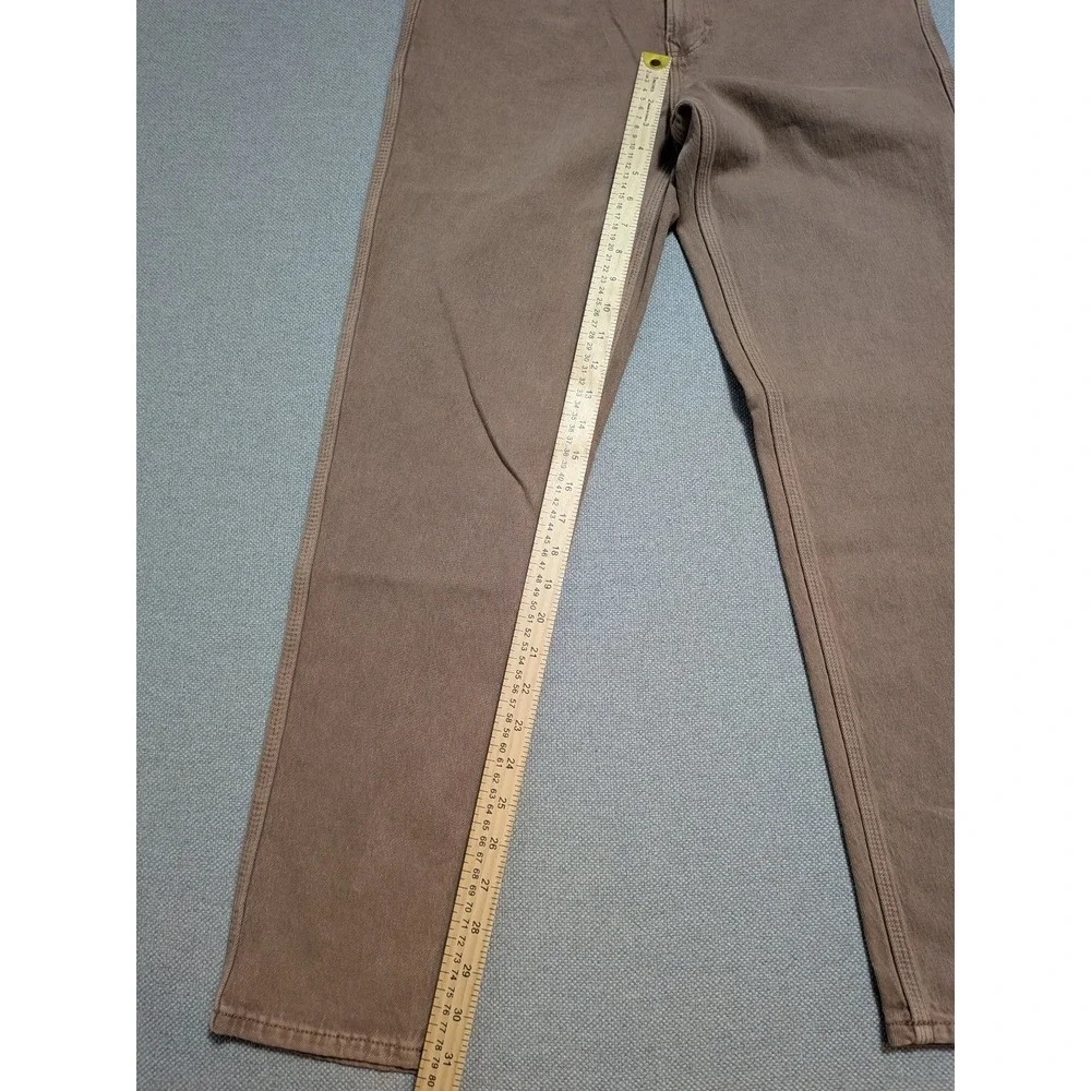 Banana Republic Mens 30x30 Athletic Fit Tan Brown Stretch Denim Jeans Pants